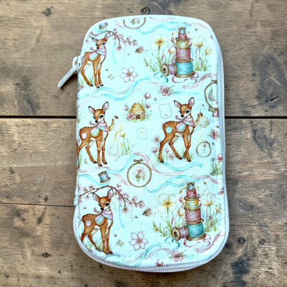 Tea Lover Gift Set | Handmade Quilted Tea Wallet with 6 Teas, Honey & Spoon | Ready to Gift Tea Gift