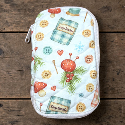 Tea Lover Gift Set | Handmade Quilted Tea Wallet with 6 Teas, Honey & Spoon | Ready to Gift Tea Gift