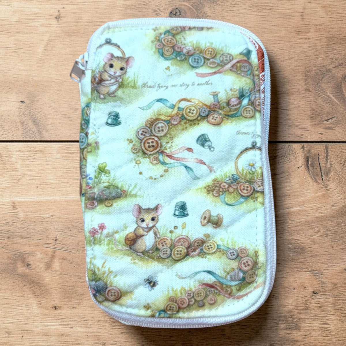 Tea Lover Gift Set | Handmade Quilted Tea Wallet with 6 Teas, Honey & Spoon | Ready to Gift Tea Gift