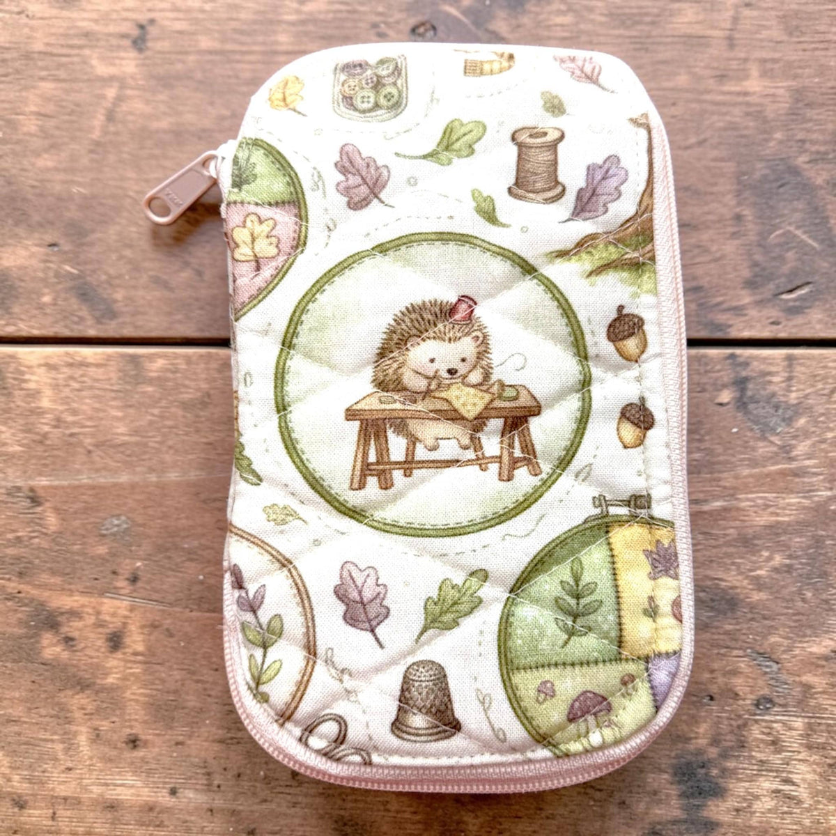 Tea Lover Gift Set | Handmade Quilted Tea Wallet with 6 Teas, Honey & Spoon | Ready to Gift Tea Gift