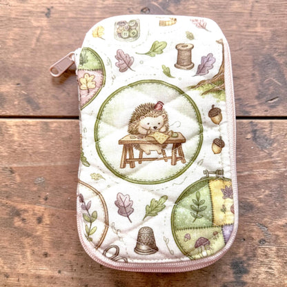 Tea Lover Gift Set | Handmade Quilted Tea Wallet with 6 Teas, Honey & Spoon | Ready to Gift Tea Gift