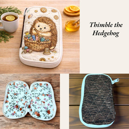 Tea Lover Gift Set | Handmade Quilted Tea Wallet with 6 Teas, Honey & Spoon | Ready to Gift Tea Gift