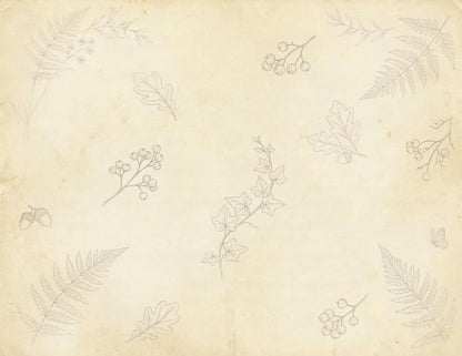 Botanical Notes Decorative Kit | Printable Junk Journal Pages | Vintage Botanical Paper Pack | Instant Download | 8.5x11 PDF