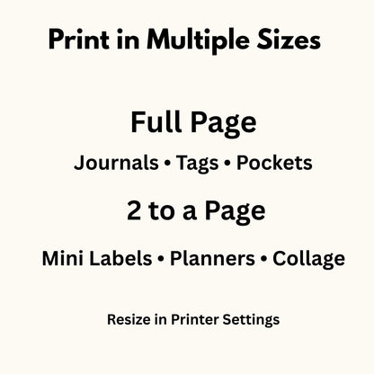Botanical Field Notes – Ephemera Collection (100+ Pieces) | Printable Bible Journal Elements | Vintage Floral Tags, Pockets & Cards