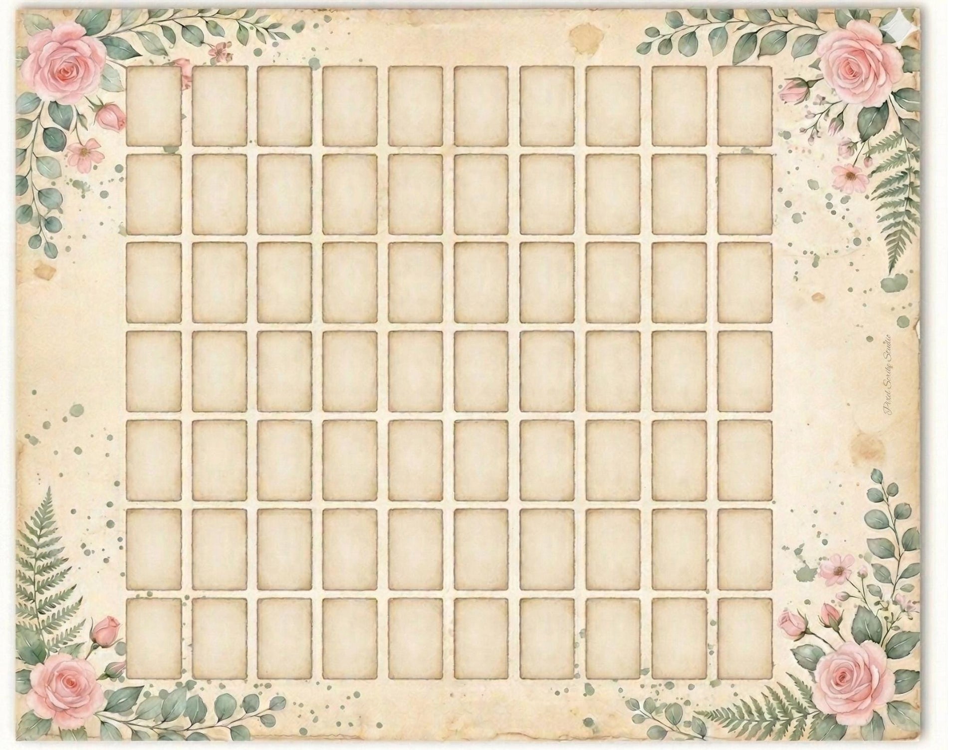 Whispering Garden Printable Junk Journal Kit | 7 Pages | 200+ Botanical Labels Tags Envelopes Ephemera