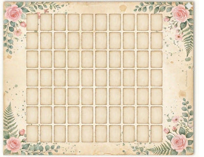 Whispering Garden Printable Junk Journal Kit | 7 Pages | 200+ Botanical Labels Tags Envelopes Ephemera