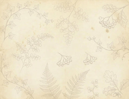 Botanical Notes Decorative Kit | Printable Junk Journal Pages | Vintage Botanical Paper Pack | Instant Download | 8.5x11 PDF