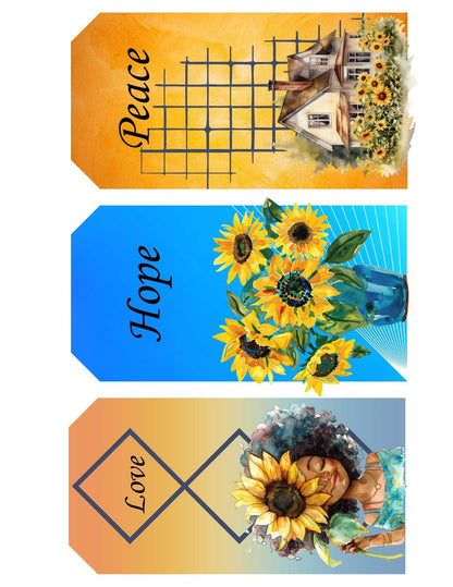 Botanical Field Notes – Sunflower Ephemera Kit (The Beauty of God) | 10 Printable Pages | Faith-Based Journal