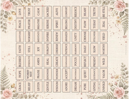 Whispering Garden Printable Junk Journal Kit | 7 Pages | 200+ Botanical Labels Tags Envelopes Ephemera