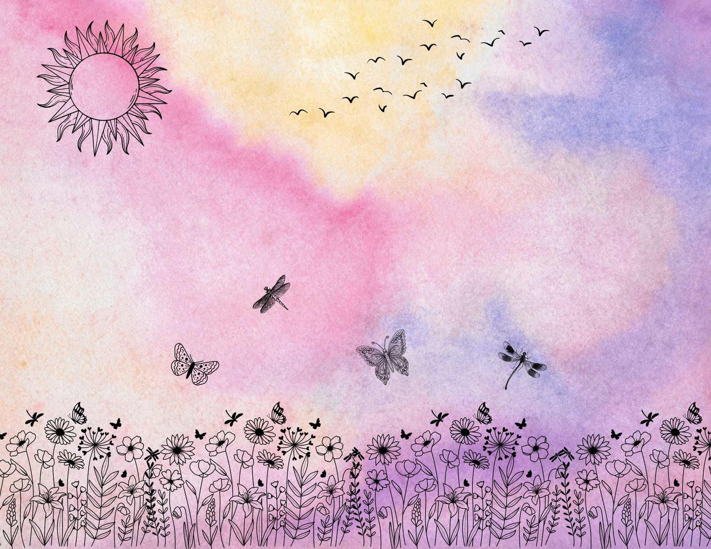 Whispering Wings Journal Kit | Dragonfly & Butterfly Printable Pages