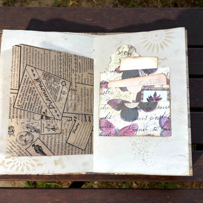 Fox Softcover Writing Notebook |Chosen Pieces Journal | Woodland Fox Ephemera Journal