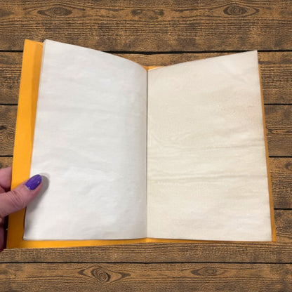Field Notes Pocket Folio Journal | Handmade Botanical Journal | Vintage Nature Journal | Ephemera Holder | Junk Journal Insert | 20 Pages
