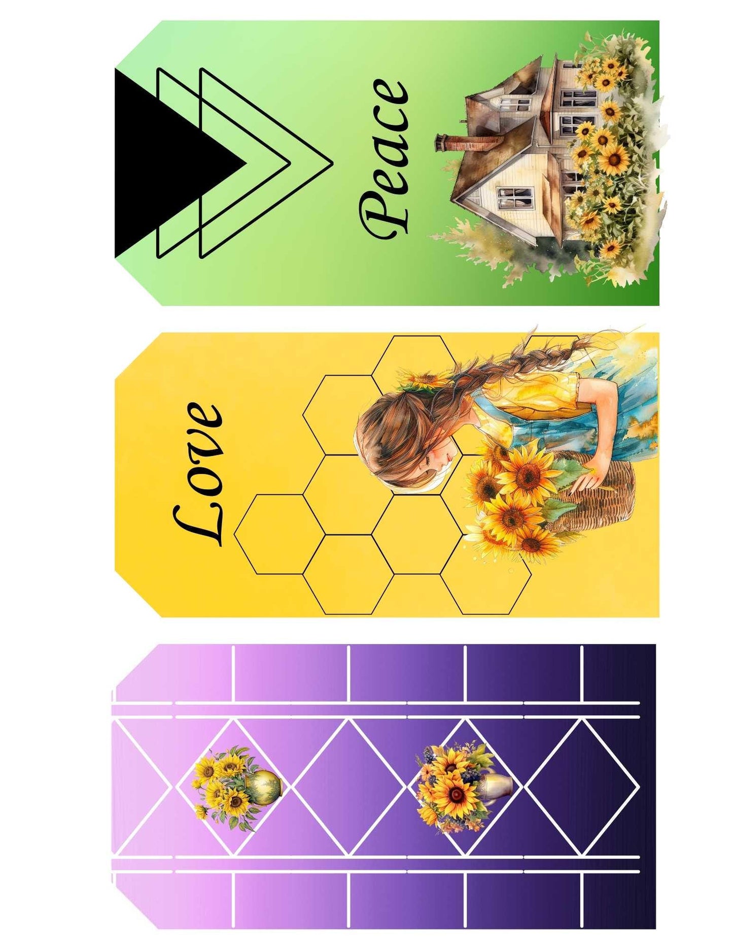 Botanical Field Notes – Sunflower Ephemera Kit (The Beauty of God) | 10 Printable Pages | Faith-Based Journal