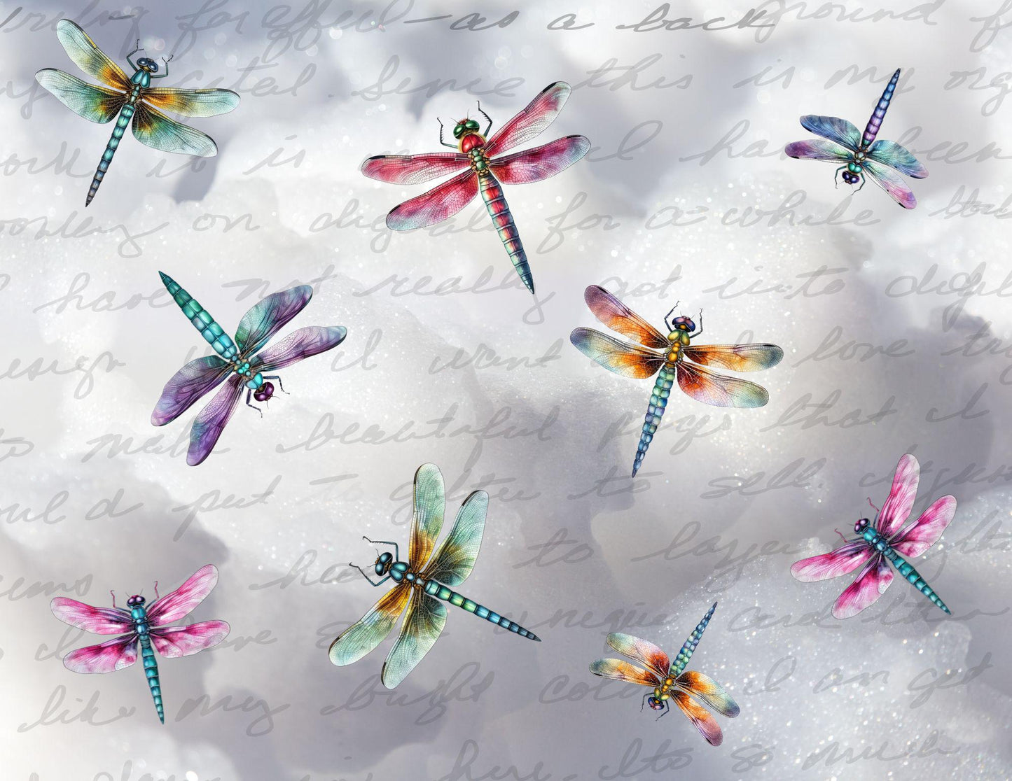 Whispering Wings Journal Kit | Dragonfly & Butterfly Printable Pages