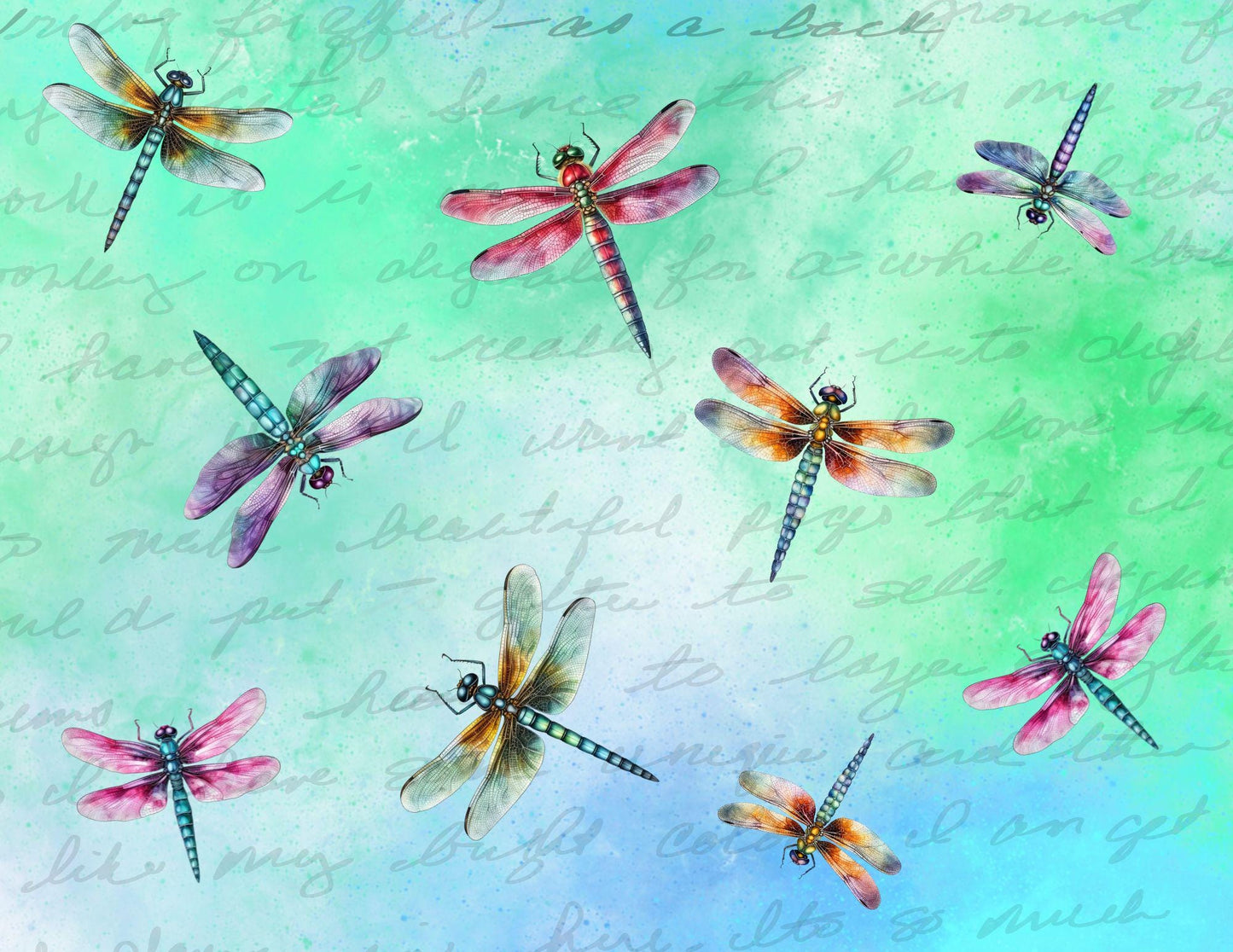 Whispering Wings Journal Kit | Dragonfly & Butterfly Printable Pages