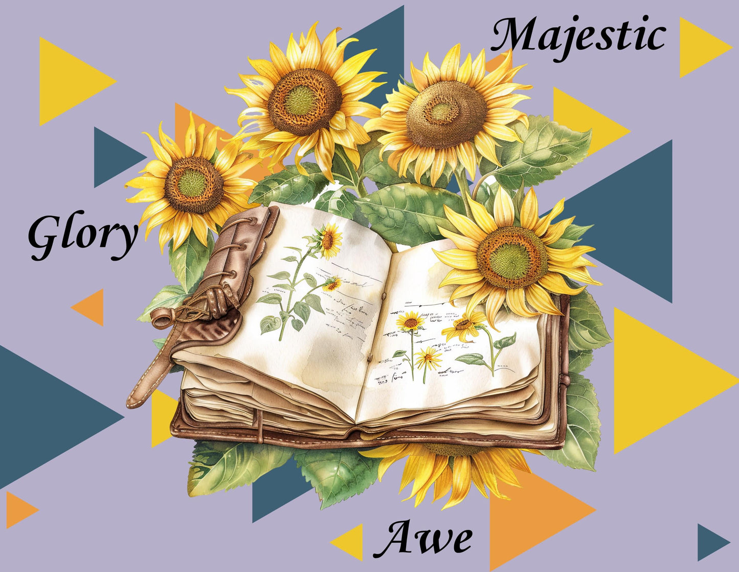 Beauty of God & Sunflowers Printable Junk Journal Kit | 27 Faith-Based Pages + Bible Study Bonus