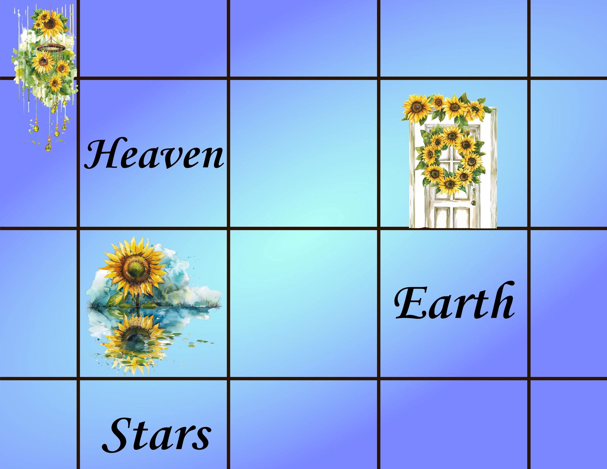 Beauty of God & Sunflowers Printable Junk Journal Kit | 27 Faith-Based Pages + Bible Study Bonus