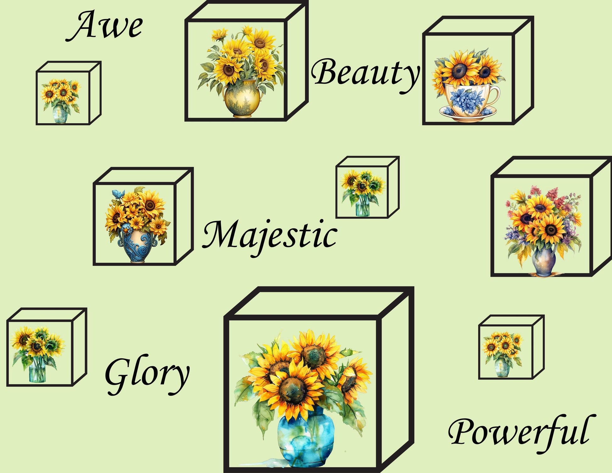 Beauty of God & Sunflowers Printable Junk Journal Kit | 27 Faith-Based Pages + Bible Study Bonus