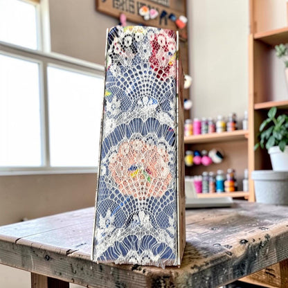 Victorian Expandable Envelope Junk Journal | Handmade Coffee Dyed Journal | 126 Pages | Interactive Journal Pockets, Envelopes & Ephemera