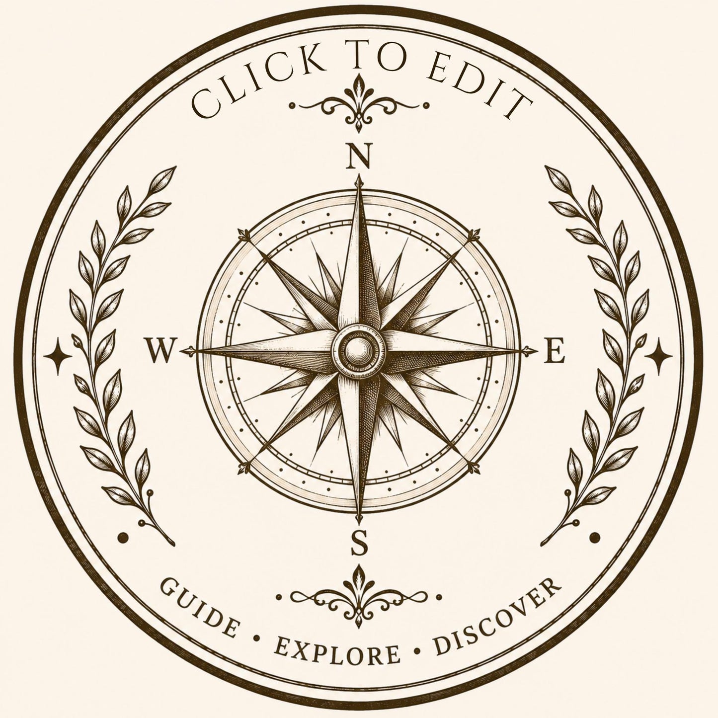 10 Editable Heritage Seal Templates | Canva Vintage Logo Set | Custom Family Crest | Archive & Cottage Branding | Printable Stamp Design
