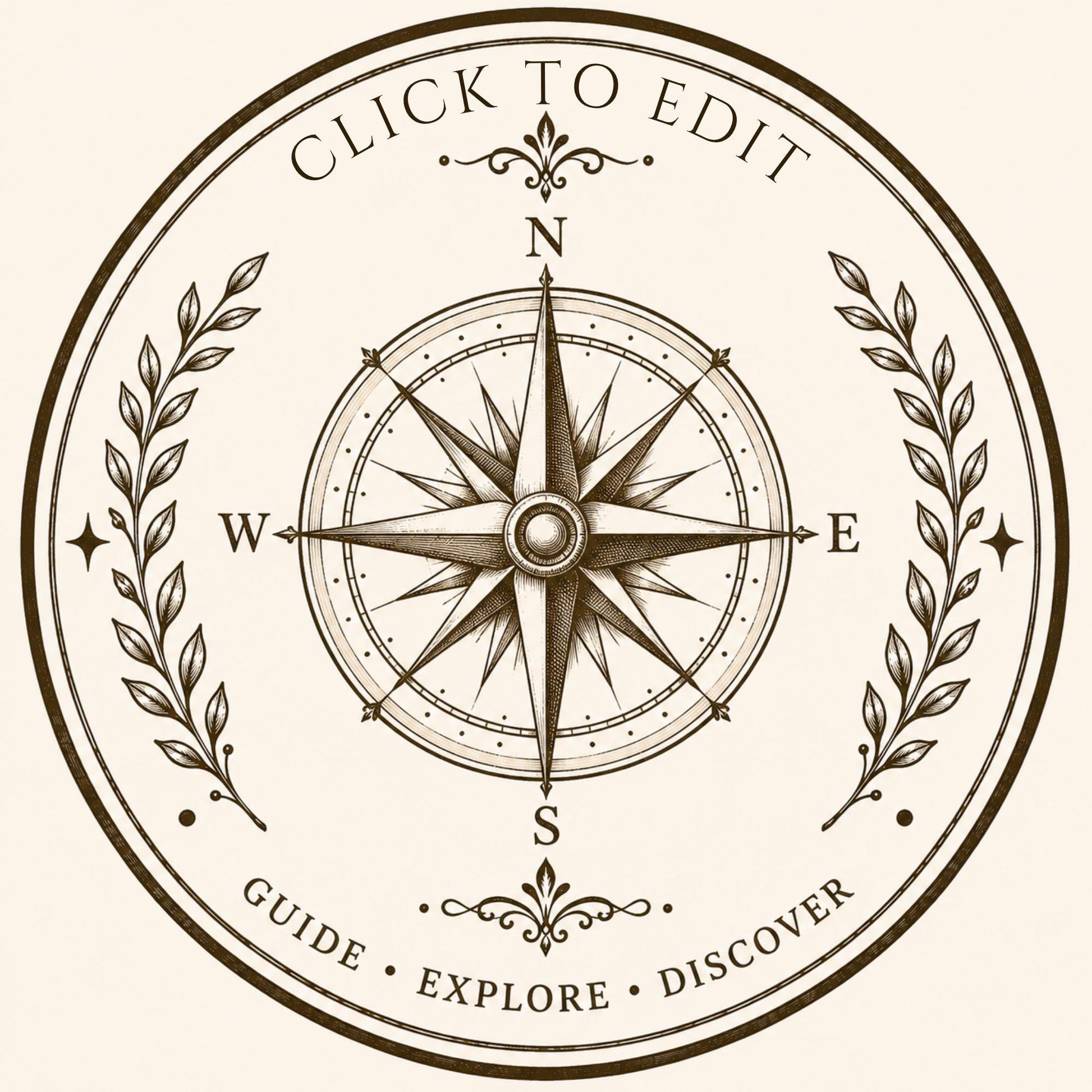 10 Editable Heritage Seal Templates | Canva Vintage Logo Set | Custom Family Crest | Archive & Cottage Branding | Printable Stamp Design