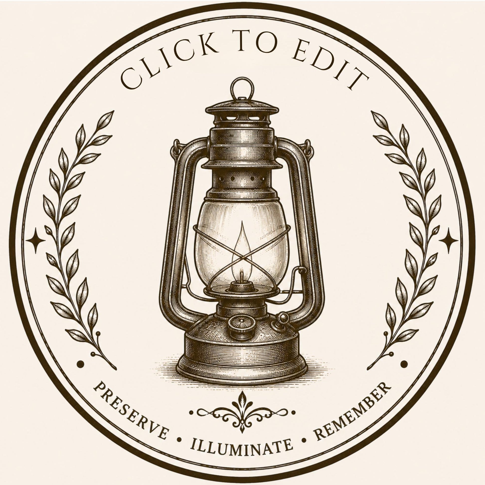 10 Editable Heritage Seal Templates | Canva Vintage Logo Set | Custom Family Crest | Archive & Cottage Branding | Printable Stamp Design