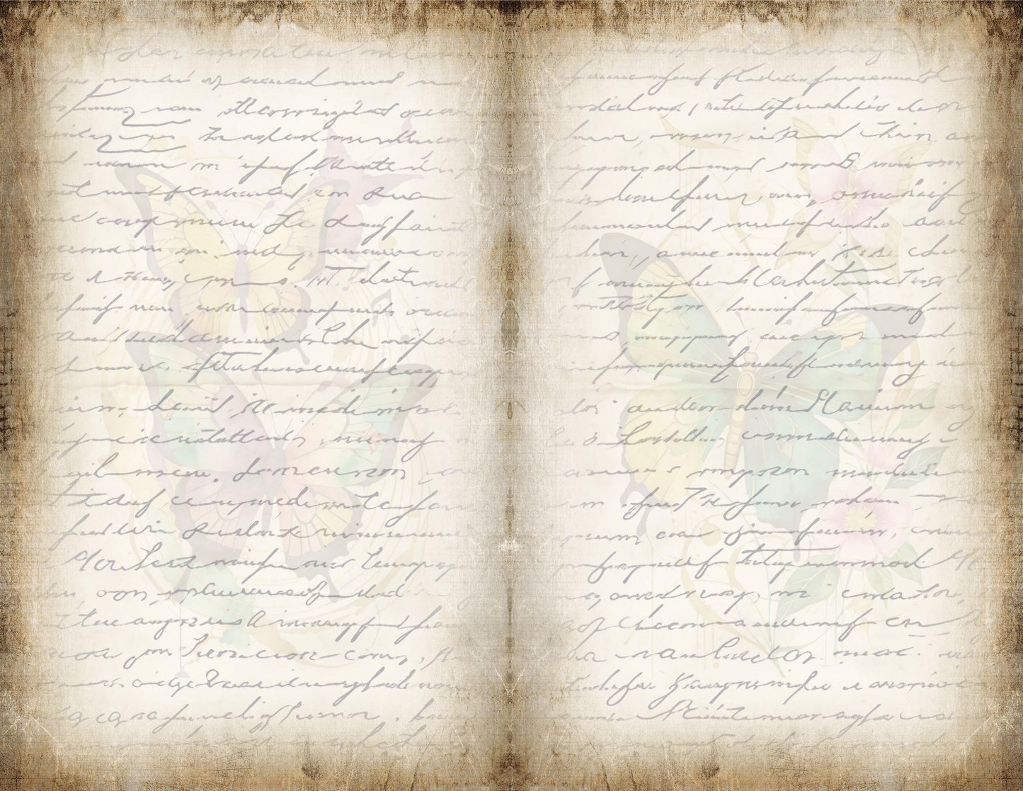 Kintsugi Orchestra Printable Junk Journal Kit, 35 Printable Pages, Writing Pages, Ephemera, Tags, Background Papers, PDF