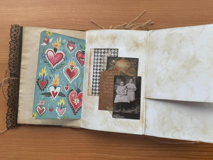 Potion Keeper’s Ledger Halloween Junk Journal, 80 Pages, 50+ Ephemera, October Coven Grimoire, Handmade Gothic Journal