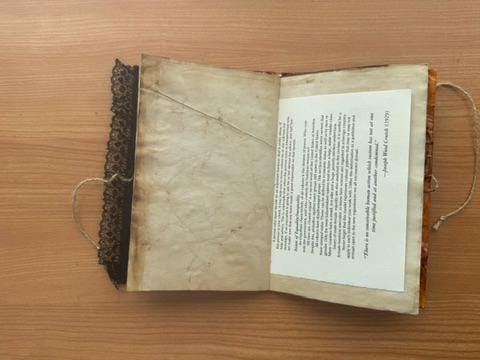 Blood Moon Manor Halloween Junk Journal, October Coven No. 6 of 8, Gothic Witch Journal, Handmade Collector Grimoire
