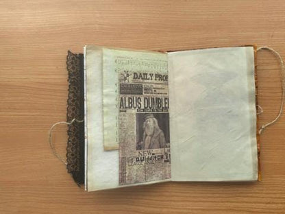 Blood Moon Manor Halloween Junk Journal, October Coven No. 6 of 8, Gothic Witch Journal, Handmade Collector Grimoire