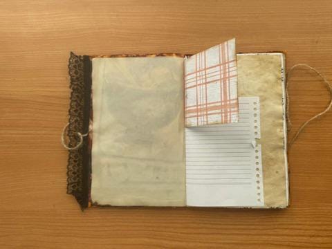 Blood Moon Manor Halloween Junk Journal, October Coven No. 6 of 8, Gothic Witch Journal, Handmade Collector Grimoire