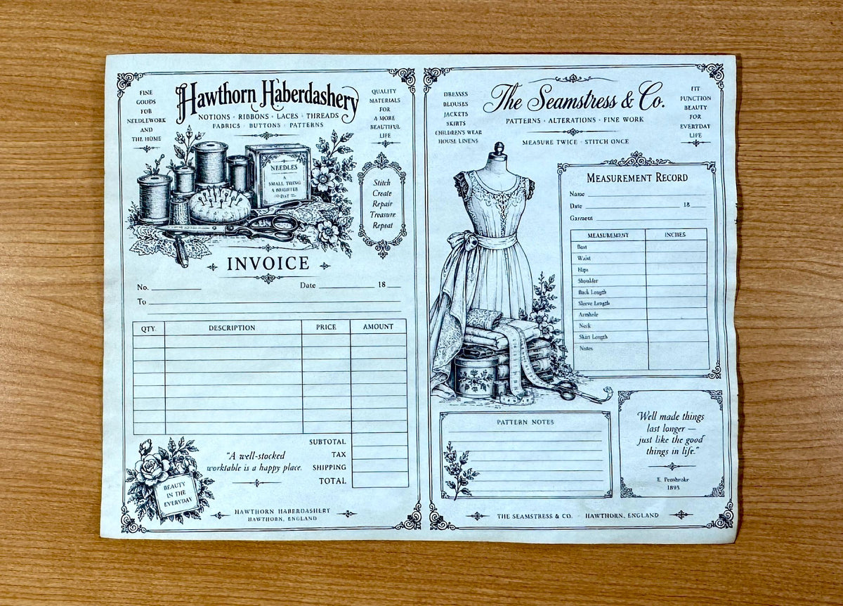 Hand Coffee Dyed Paper Pack, 11 Printed Vintage Journal Pages, Victorian Ephemera, Junk Journal Papers, Handmade Paper