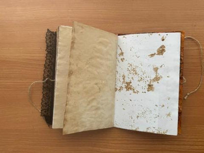 Blood Moon Manor Halloween Junk Journal, October Coven No. 6 of 8, Gothic Witch Journal, Handmade Collector Grimoire