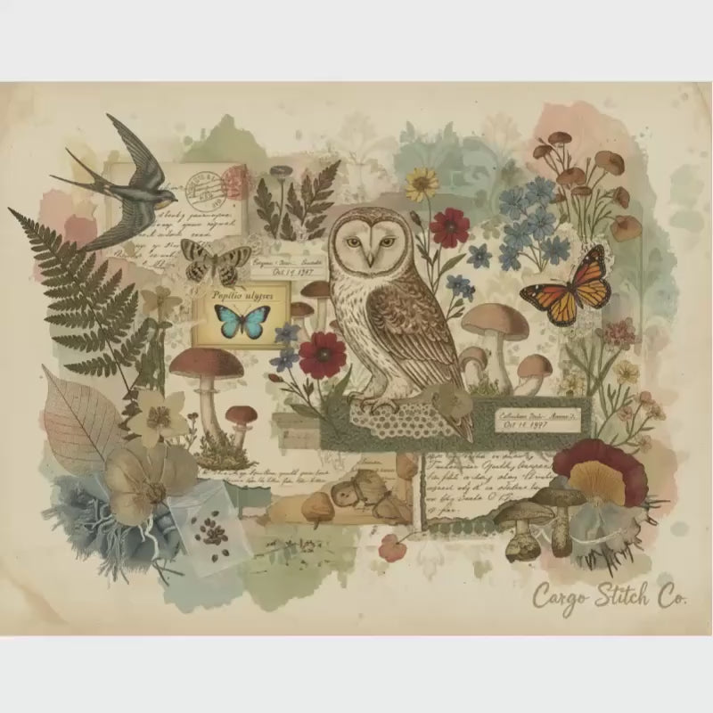 Nature Study Society Journal Kit | 13 Printable Nature Journal Pages | Birds, Butterflies, Ferns & Mushroom Field Notes