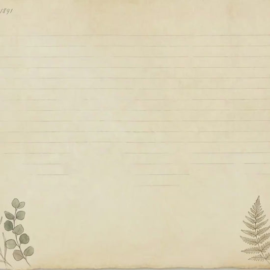 Botanical Lined Notes Journal Kit | Vintage Floral Printable Pages | Junk Journal Writing Paper | Instant Download | 8.5x11 PDF
